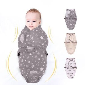 Baby Swaddle 3-6 Months Sleep Sack Wrap (Pack of 3)